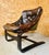 Vintage Danish Lounge Chair in Coco Leather and Rosewood For Sale - Image 4 of 13