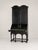 19th Century English Writing Desk in Black Lacquer For Sale - Image 9 of 9