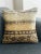 Vintage Turkish Isparta Rug Pillow Cover 16x16 – Geometric Wool Cushion Earthy Tones For Sale - Image 10 of 12