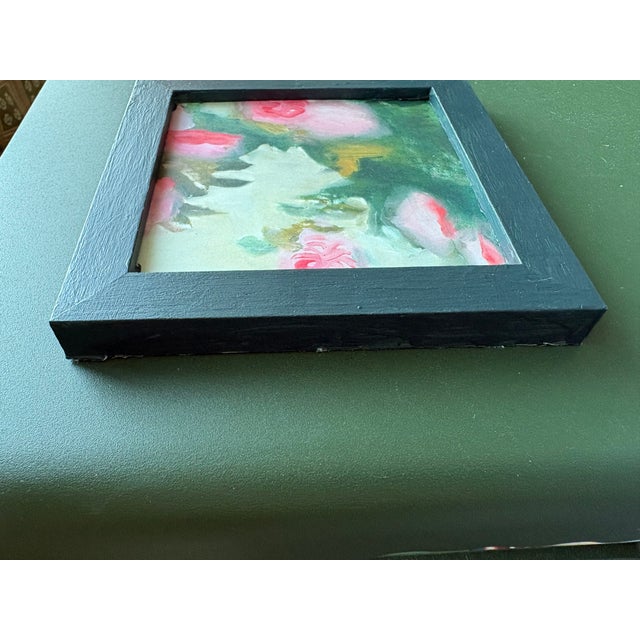 Contemporary Mini 2025 Carolyn Misterek Repro Print in Custom Hand-Painted Frame For Sale - Image 3 of 3