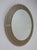 1980s Karl Springer Saturn Mirror With Bronzed Mirror Border For Sale - Image 5 of 6