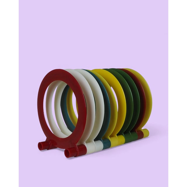 Vintage Modular Vinyl Record Holder from ZZG Veritas, Poland, 1970s For Sale - Image 4 of 17