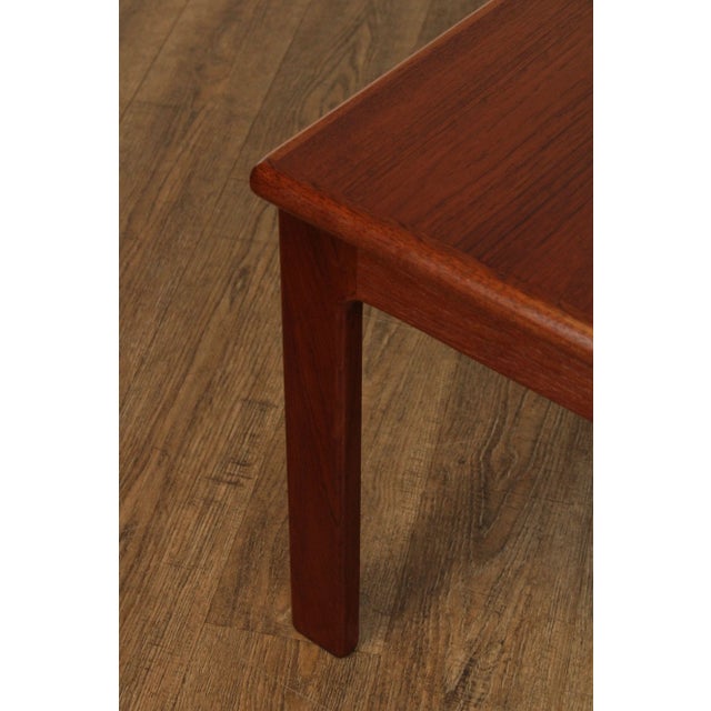 1970s 1970s Komfort Danish Modern Teak Square End Tables - A Pair For Sale - Image 5 of 13