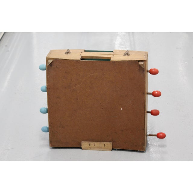Vintage Football Game Table in Wood, France, 1950s For Sale - Image 18 of 18