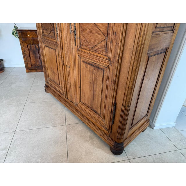 Baroque Farmhouse Hall Cabinet For Sale - Image 9 of 18