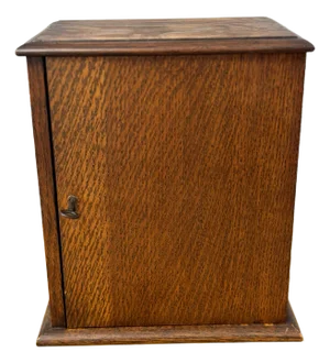 Antique English Pipe Cabinet