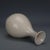 Vintage Chinese Off White Porcelain Yuhuchun Vase, Carved Floral Pear Shaped Vase For Sale - Image 4 of 6
