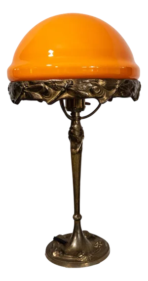 Vintage Art Nouveau Table Lamp from Böhlmarks, 1920s