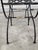Mid Century Wrought Iron & Brass Curule Bench For Sale - Image 11 of 11