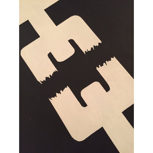 Vintage Broken Chain Framed Painting Chairish