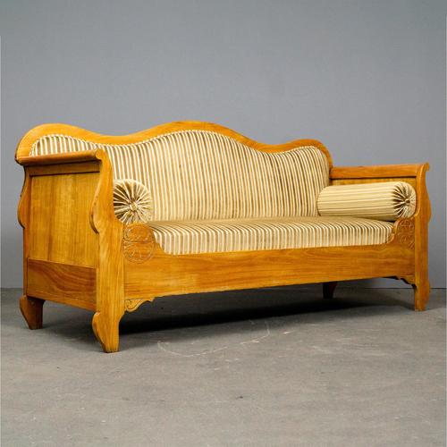 Biedermeier Sofa, Mid-19th Century For Sale - Image 16 of 16
