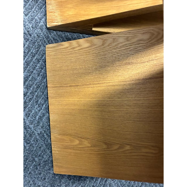 Brown Vintage Zig Zag Chair Set of Four For Sale - Image 8 of 17