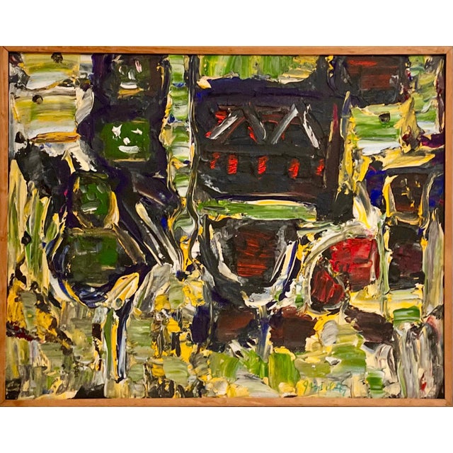 Jay Milder (1934-2026) Genre: Modern Subject: Abstract Medium: Oil Surface: Canvas Dimensions: 30 X 24 Dimensions with...