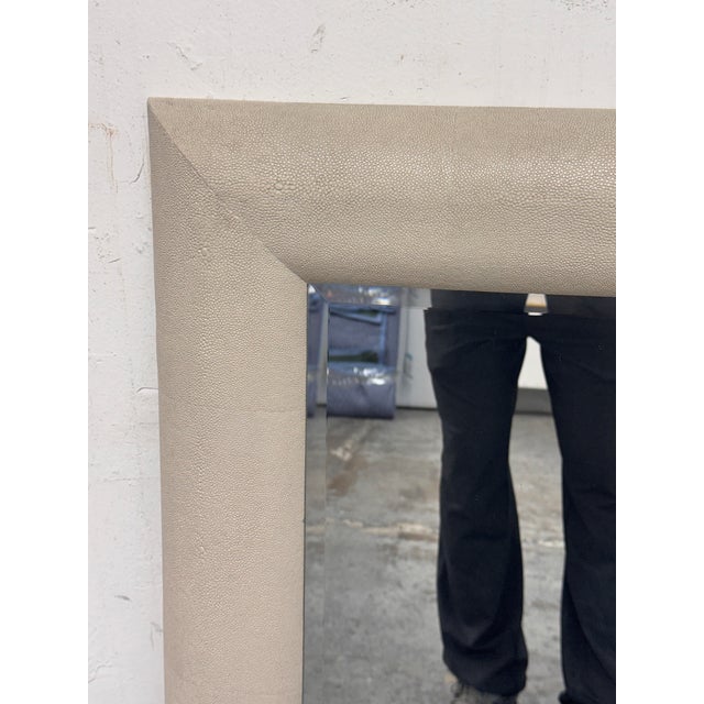 Sand Made Goods Sabine Mirror in Sand Finish For Sale - Image 8 of 12