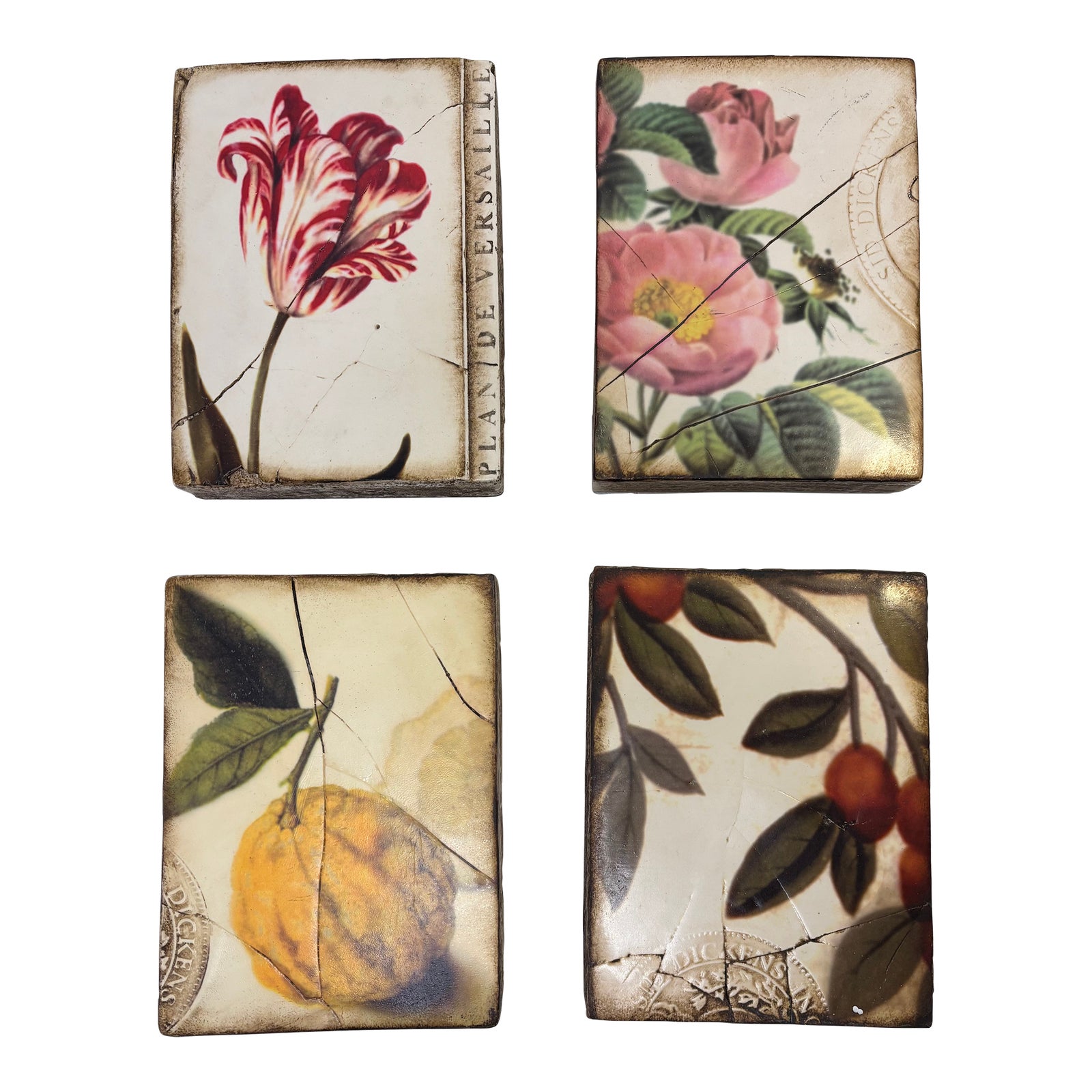 Vintage Sid Dickens Collection of Four Memory Blocks (All Retired