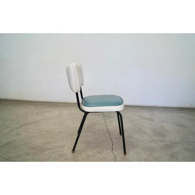 1950s 1950's Mid-Century Modern Leather Chair For Sale - Image 5 of 13