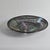 Stained glass plate by the Danish artist Peter Stuhr. Hand painted and burned glass. Dimensions: Height 6 cm x diameter 38...