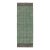 Vintage Turkish Distressed Runner in Mint Green Geometric Design - Rug & Kilim For Sale