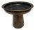 Somayaki Double Walled Ceramic Pedestal Stand, Signed For Sale