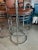 Mid-Century Modern Vintage Set of 4 Dia Design Institute America Chrome Arm Barstools Stools For Sale - Image 3 of 13