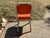 Harter Furniture Company 1970s Vintage Burnt Orange Steel Office Chair by Harter Corporation For Sale - Image 4 of 12