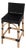 Serienna 24.5 in. Seat Height Rectangular Rattan Low Back Counter Stool, Black For Sale