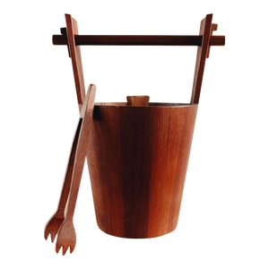 1960s Mid-Century Modern Arni Form Teak Ice Bucket