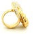 Gold 1970s Italian 18k Gold Diamond Swirl Cocktail Ring, 2.75 Carats, Size 7.5 For Sale - Image 8 of 16