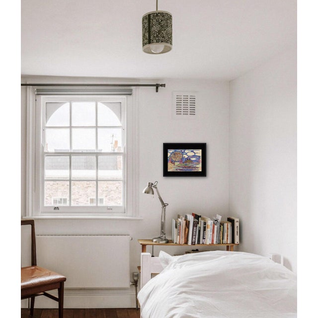 Jeremy Steig, Untitled (Merpeople), 1990, Mixed Media Drawing For Sale - Image 4 of 5