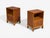 Mid-Century Modern t.h. Robsjohn-Gibbings, Nightstands, Mahogany, Brass, Usa, 1960s For Sale - Image 3 of 12