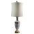 Ceramic White and Gold Gilt Table Lamp by Ugo Zaccagnini For Sale - Image 12 of 12