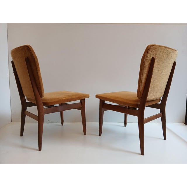 Low Mid-Century Italian Chairs, 1950s, Set of 2 For Sale - Image 9 of 9