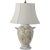 1990s Yellow and Gray Crackle Glaze Ceramic Urn Shaped Lamp With Shade For Sale - Image 9 of 9