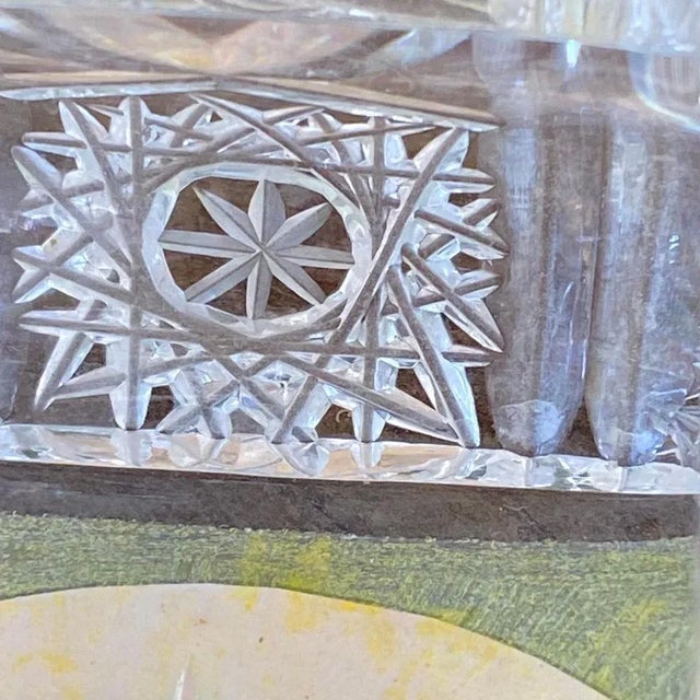 1960s Butter Dish in Beveled Glass, France, 1970s For Sale - Image 5 of 16