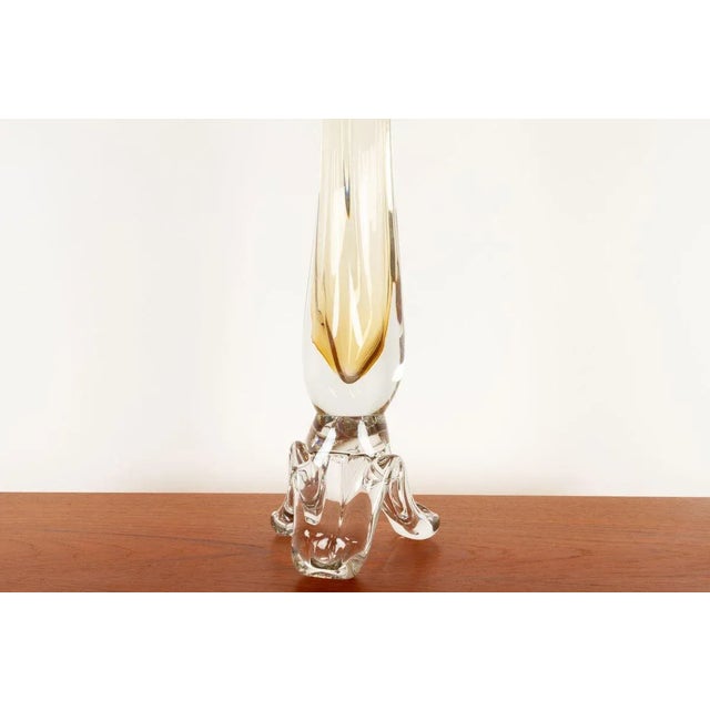 Mid-Century Swedish Glass Vase For Sale - Image 10 of 15