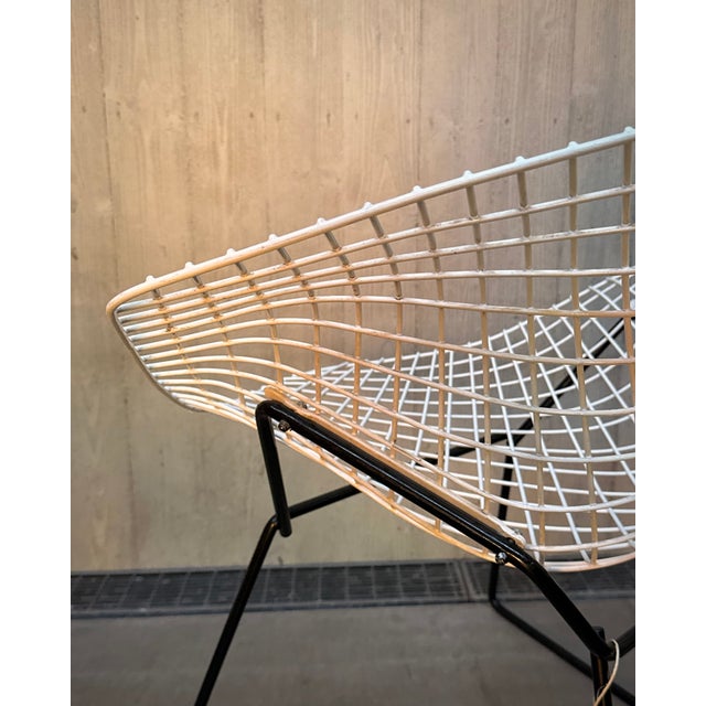 Diamond Chair by Harry Bertoia for Knoll International, 1980s For Sale - Image 11 of 13