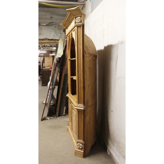 Early 20th Century Georgian Revival Knotty Pine Alcove Cabinet For Sale - Image 10 of 13