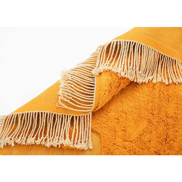 Textile Hand-Knotted Wool Rug by Azele Studio For Sale - Image 7 of 10