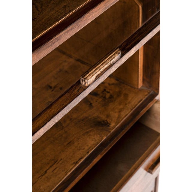 Tall Glazed Haberdashery Cabinet For Sale - Image 18 of 18