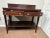 Wood Early 20th Century Antique Carved Walnut Console Table For Sale - Image 7 of 13