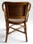 Late 20th Century Vintage French Style Bistro Bamboo and Rattan Dining Set Round Glass Top Table and Four Armchairs 5 Pieces For Sale - Image 5 of 16