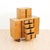 Brown 1950s English Brutalist Oak Bar Cabinet Buffet For Sale - Image 8 of 10