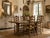 Beautiful set of four chairs featuring tall ladder backs warm brown wood. Each chair is giving the set a distinctive Old...