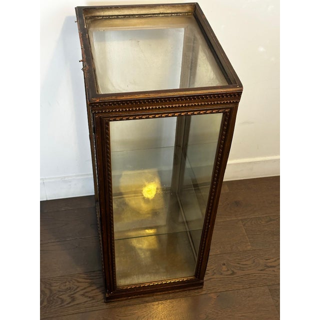Louis XVI Style Wooden and Glass Counter Display Case, 1890s For Sale - Image 18 of 18