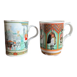 Vintage Sadler Mugs- Set of 2 For Sale