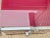 Metal Vintage Ello Red Glass and Chrome Nighstands-A Pair For Sale - Image 7 of 12