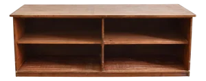 Wooden Pigeon Hole Storage Unit