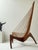 Wood Harp Chair by Jørgen Høvelskov for Christensen & Larsen, 1970 For Sale - Image 7 of 7