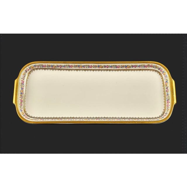 Ceramic Decorated Porcelain Tray by Rosenthal, 1940s For Sale - Image 7 of 8