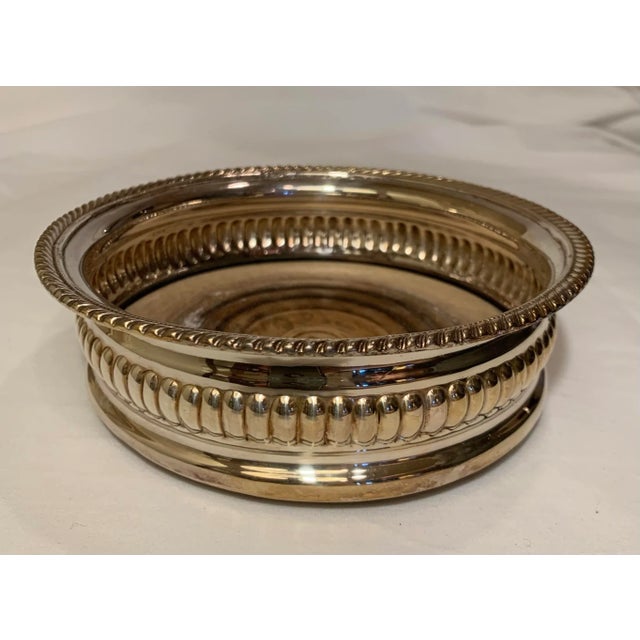 Mid 20th Century Antique Bottle Coaster For Sale - Image 5 of 9